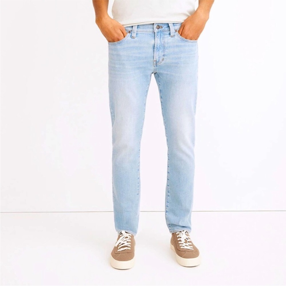 Madewell Mens Slim Fit in Light Hodgson Wash Jeans Size 31